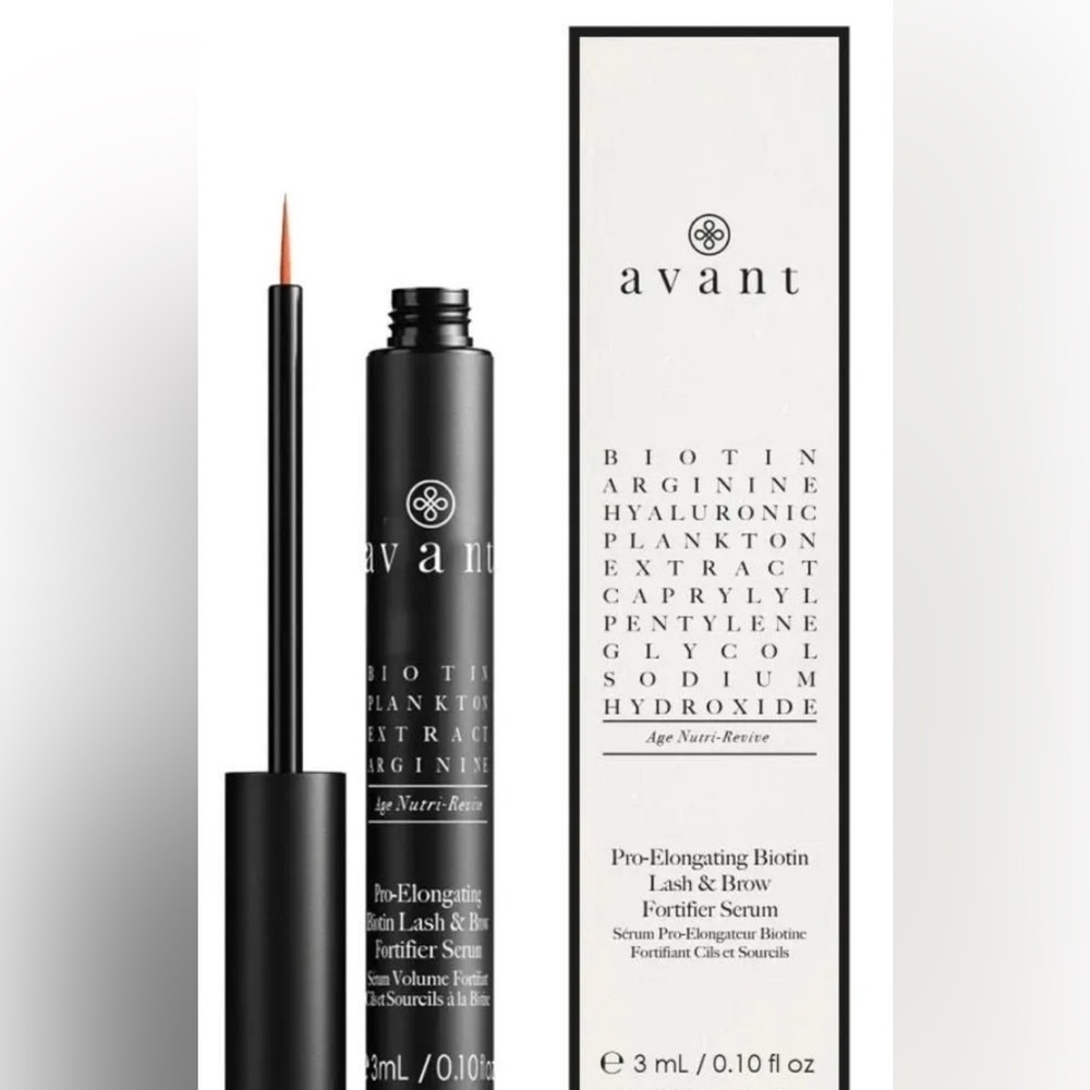 NWT, Avant Pro-Elongating Biotin Lash & Brow Fortifier Serum, 3mL/ 0.10 FL‎ OZ